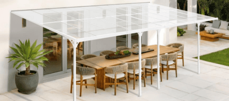 Carport e coberturas para terraços