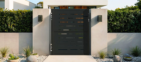 Portão de jardim em aço